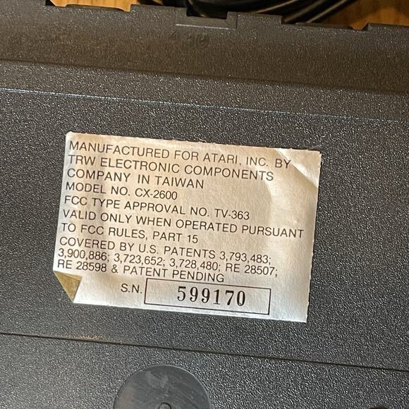 Atari 2600 Light Sixer 6 Switch Console Bundle 25 Game W/ Manuals Tested - Picture 7 of 15